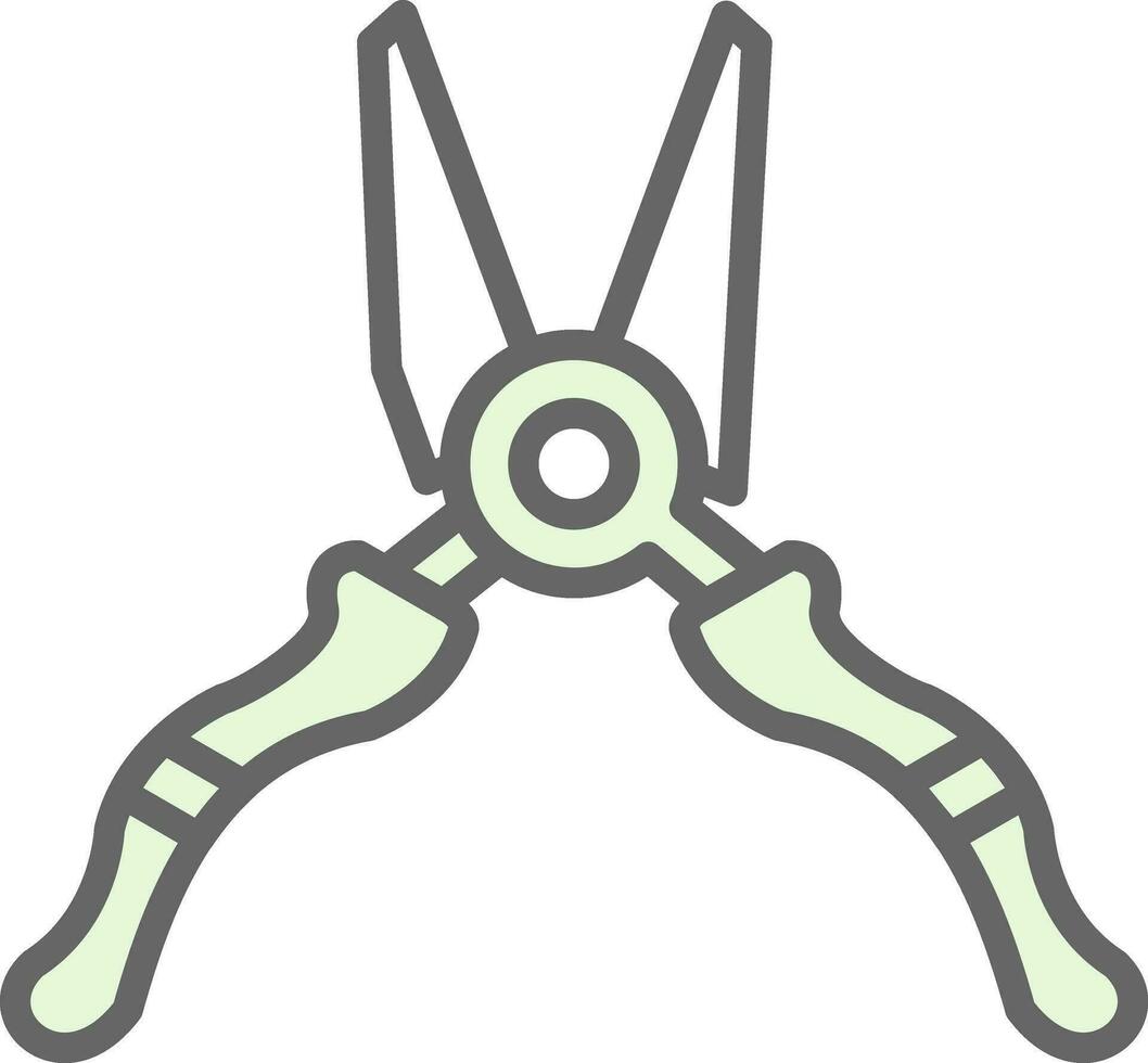 Lasting pliers Vector Icon Design