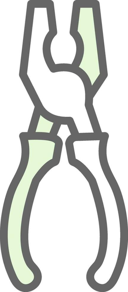 Plier Vector Icon Design