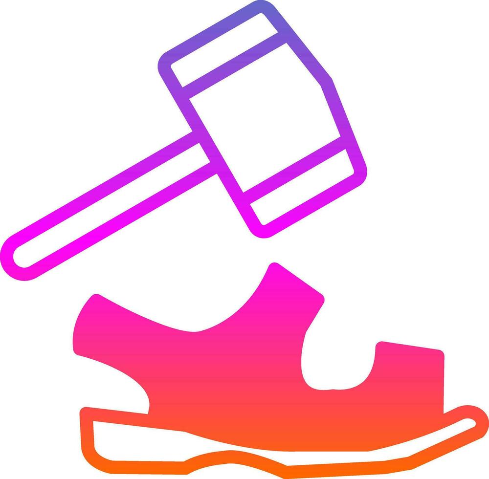 Shoemaker Vector Icon Design