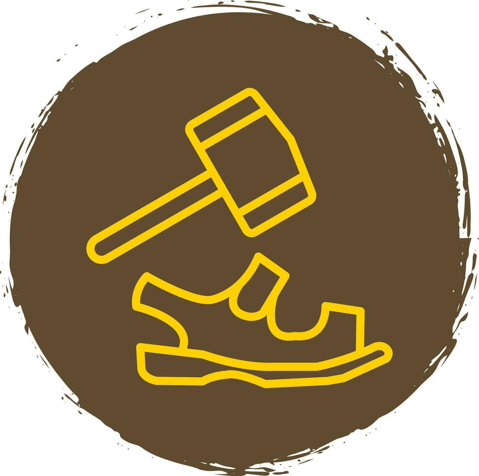 Shoemaker Vector Icon Design
