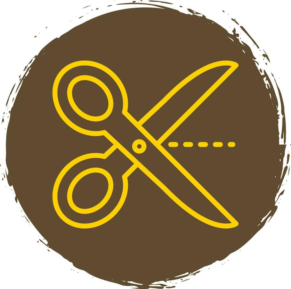 Cutting Vector Icon Design