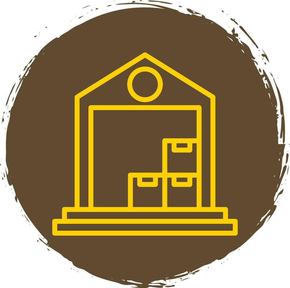 Warehouse Vector Icon Design