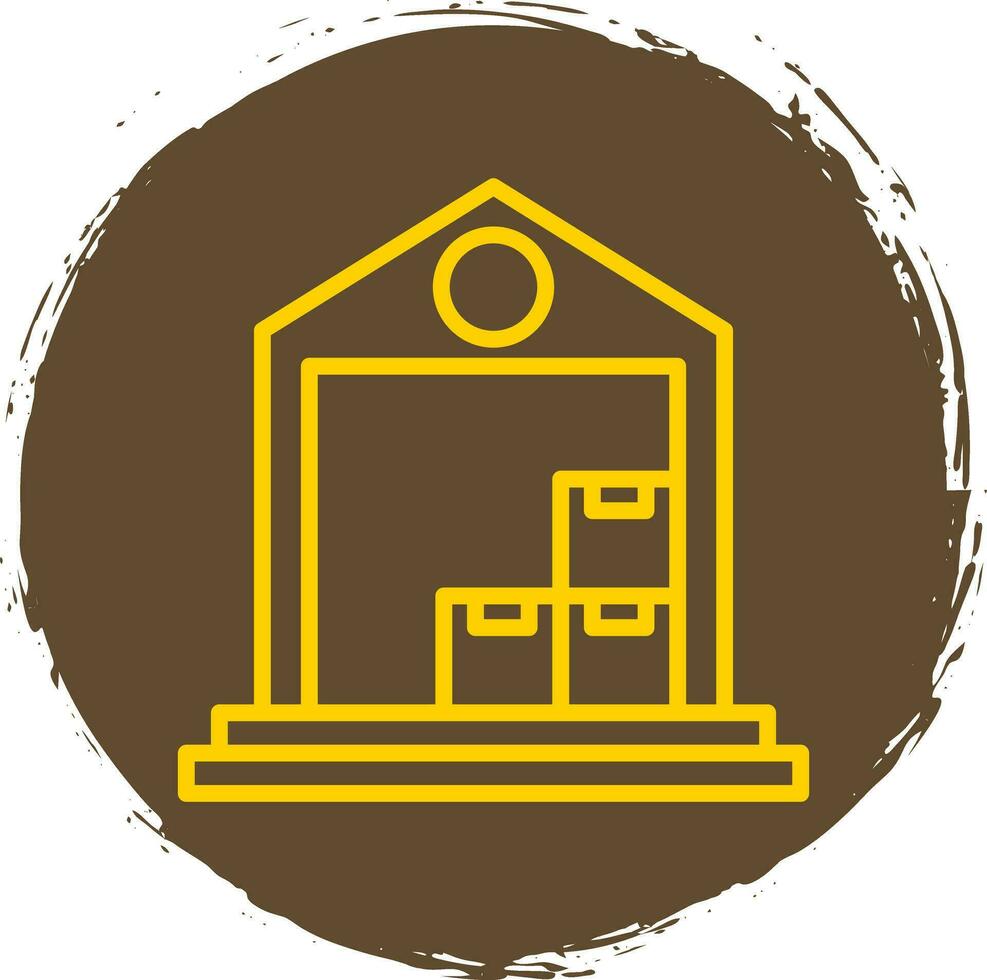 Warehouse Vector Icon Design