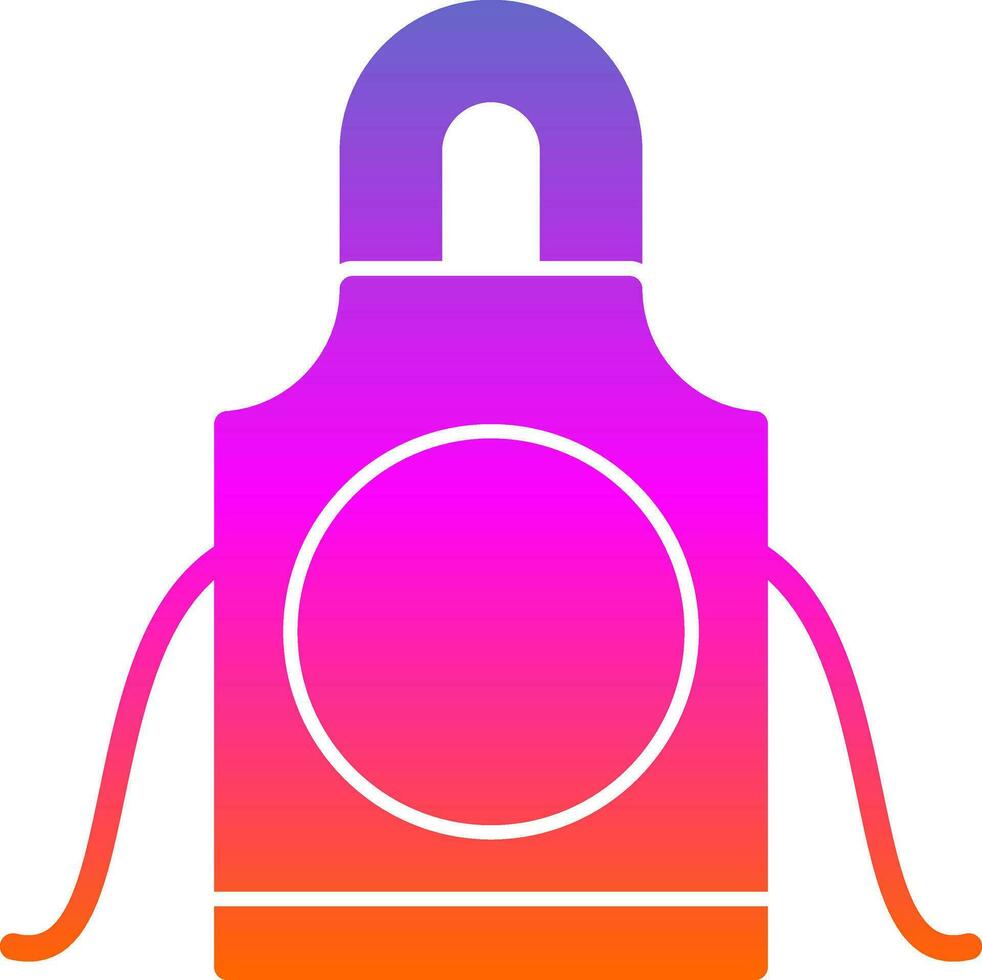 Apron Vector Icon Design