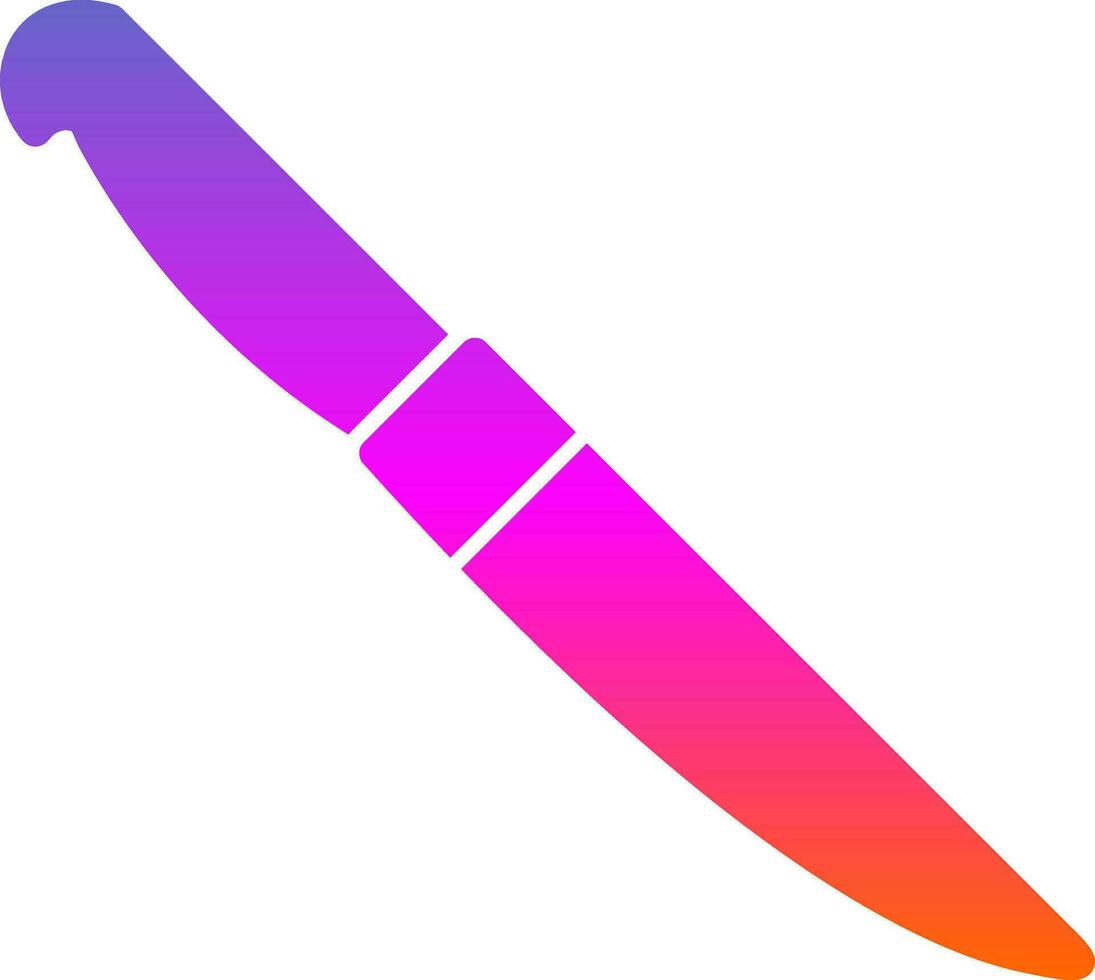 Knife Vector Icon Design