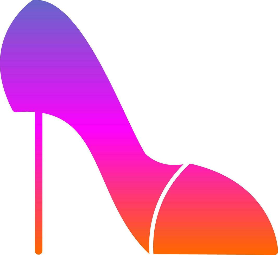 High heels Vector Icon Design