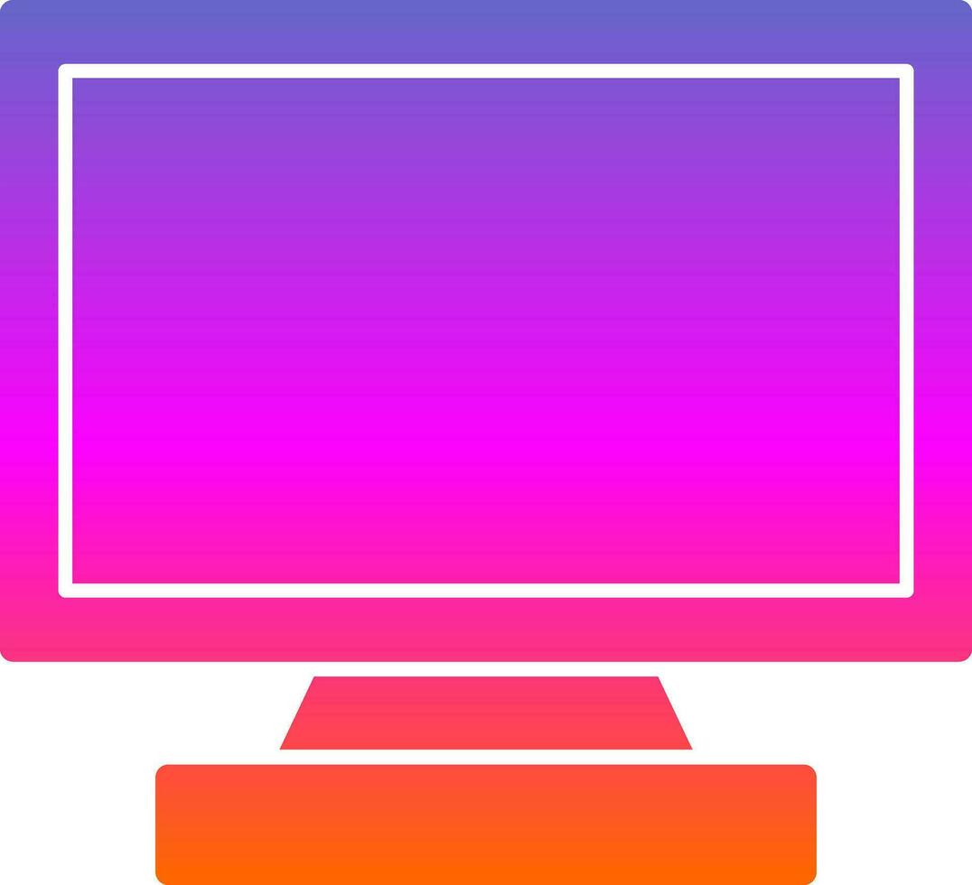 Pc game Vector Icon Design