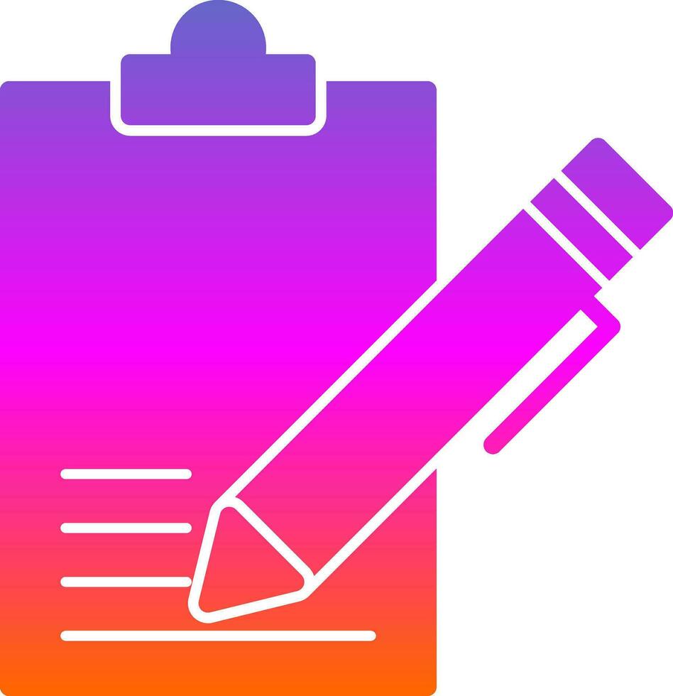 Contract Vector Icon Design