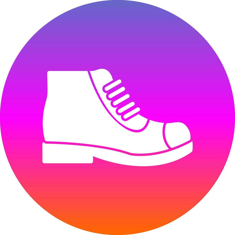 diseño de icono de vector de botas