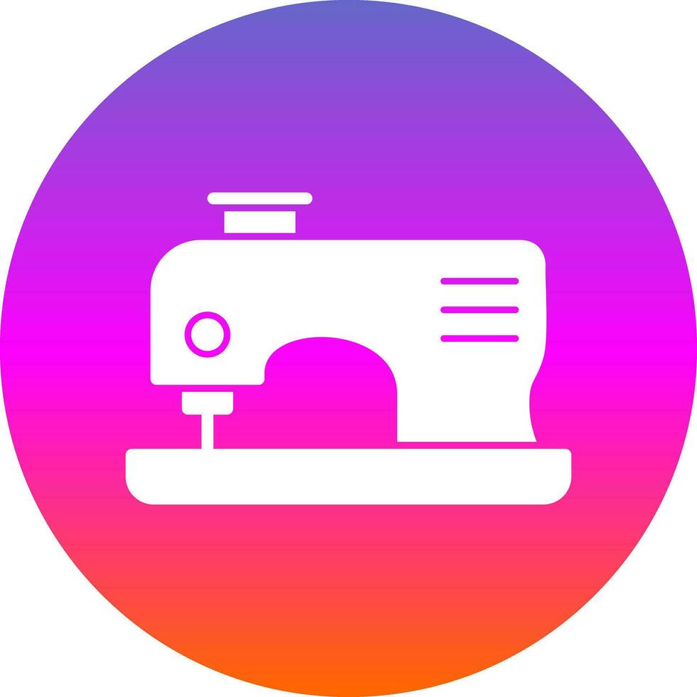 Sewing machine Vector Icon Design