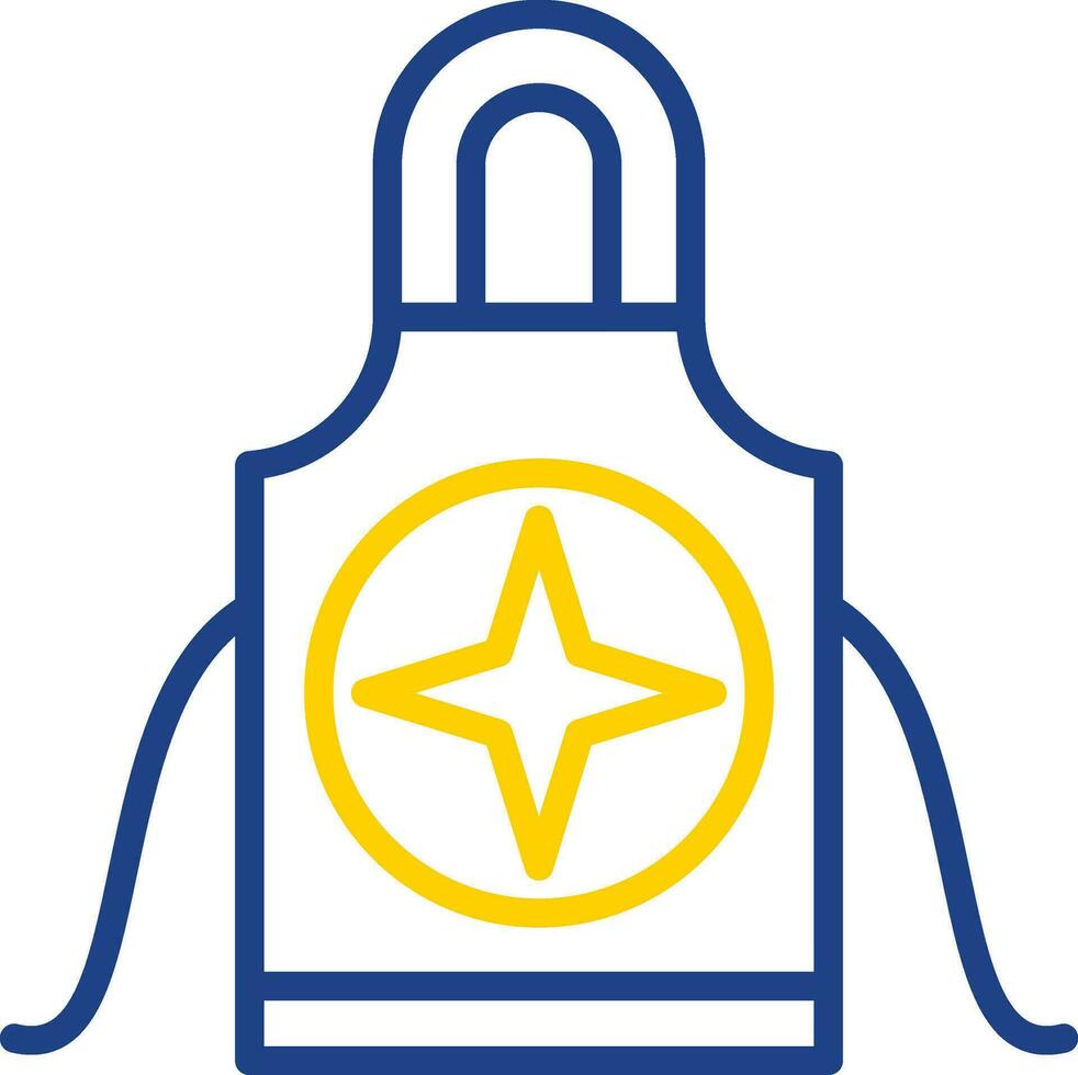 Apron Vector Icon Design