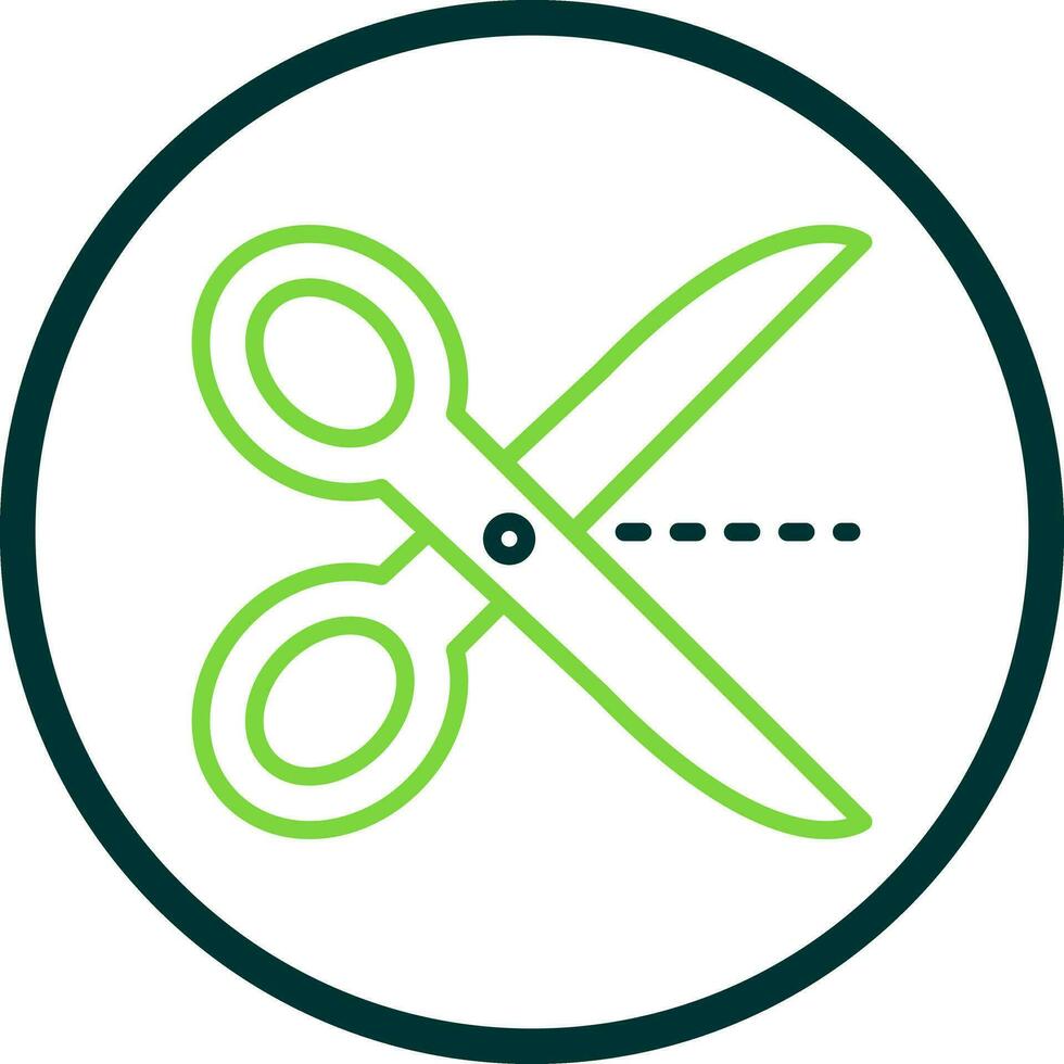 Cutting Vector Icon Design