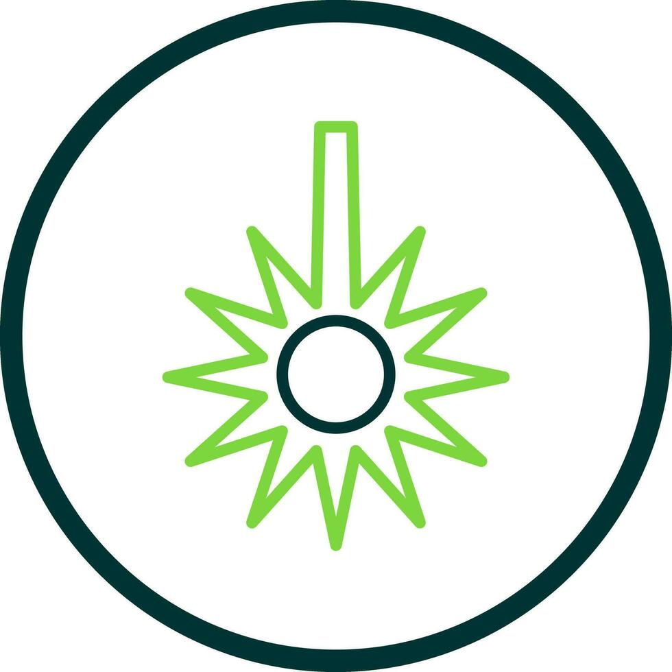Overstitch Vector Icon Design
