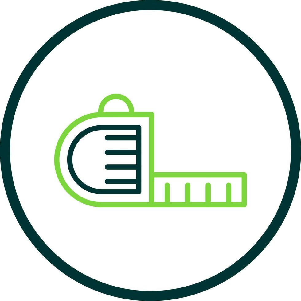 Measuring tape Vector Icon Design