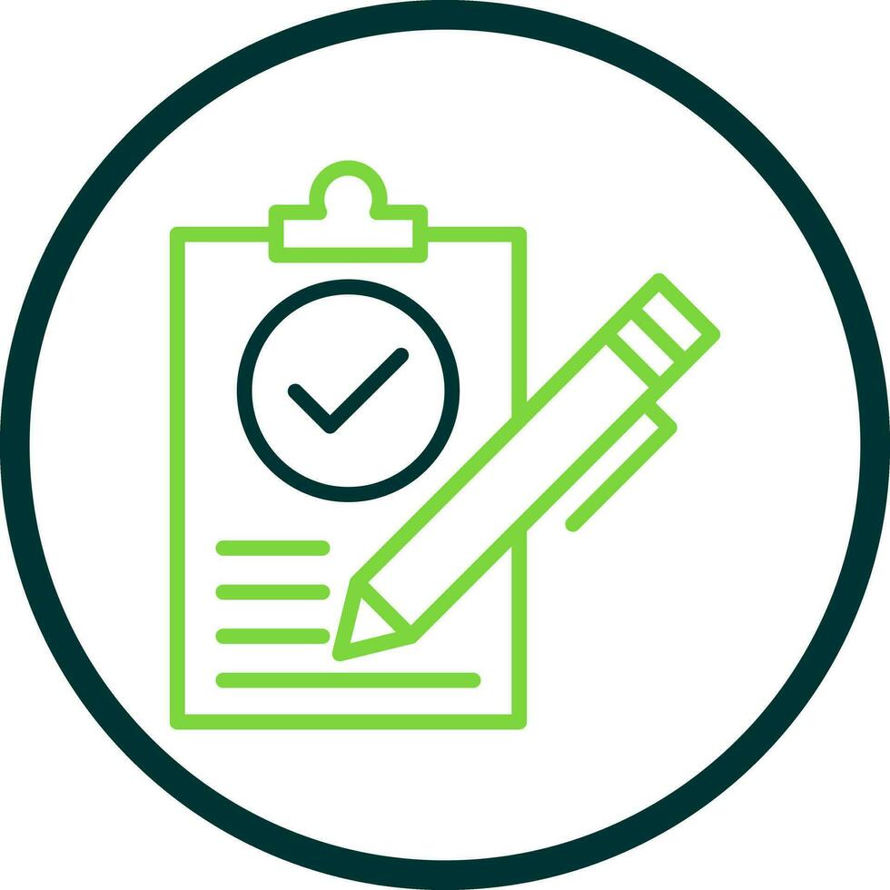 Contract Vector Icon Design