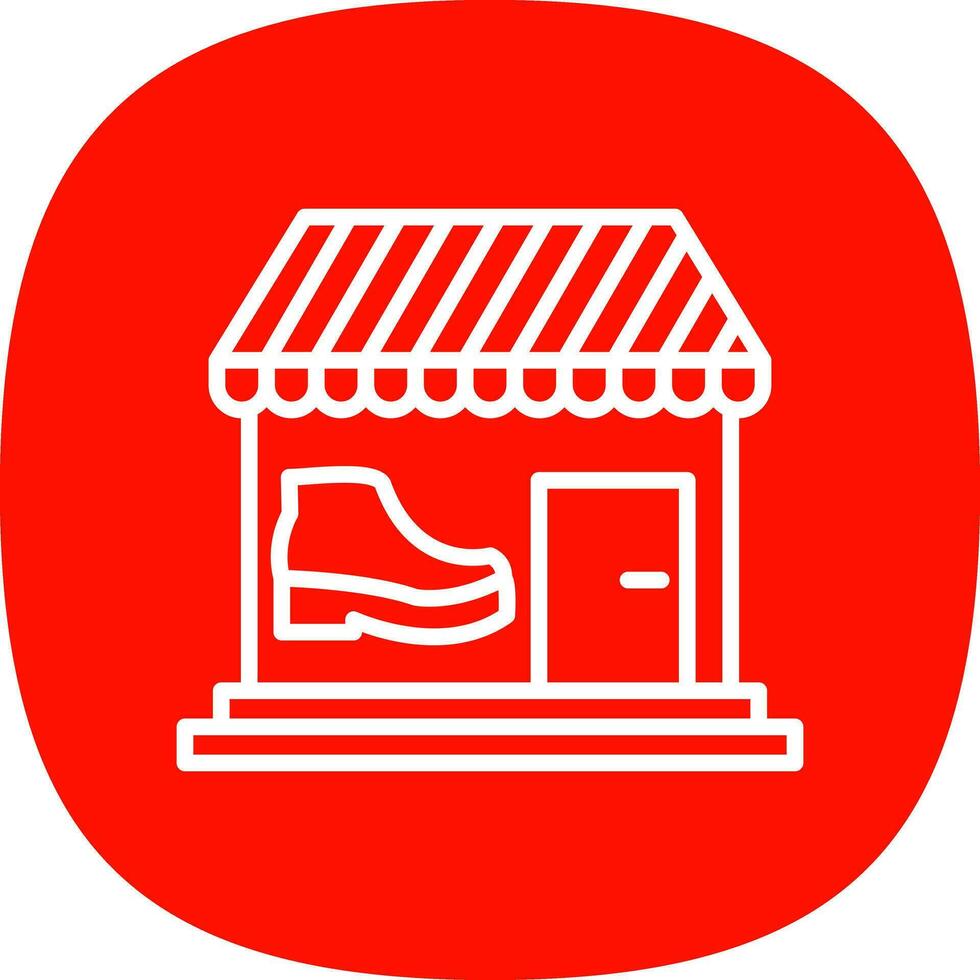 Shoe shop Vector Icon Design