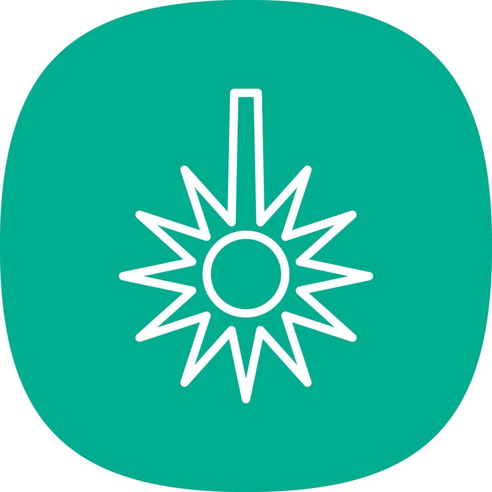Overstitch Vector Icon Design