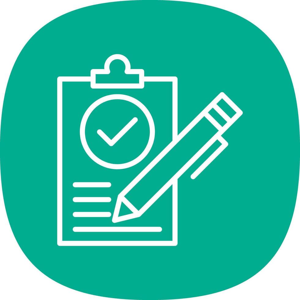 Contract Vector Icon Design