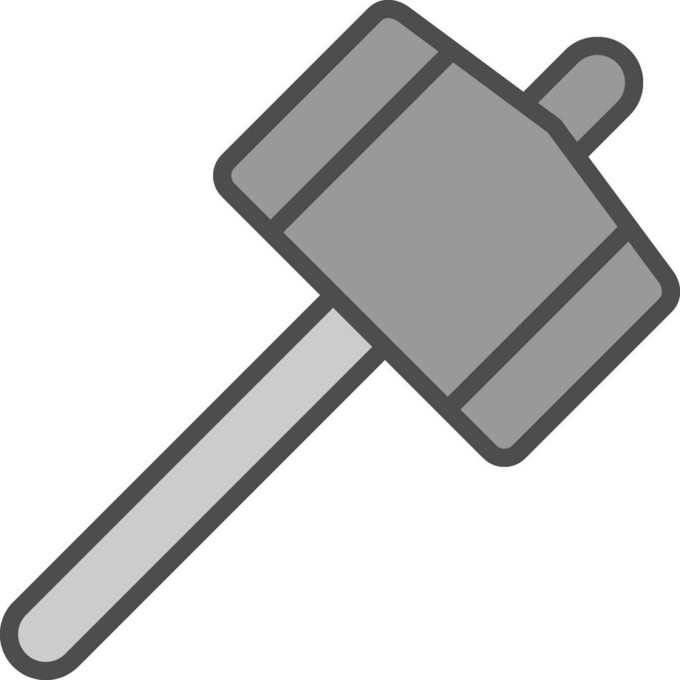 Mallet Vector Icon Design