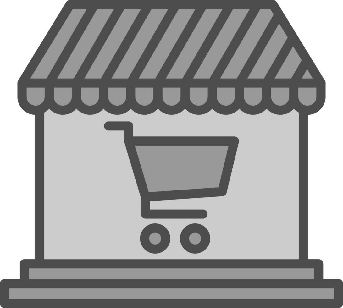 diseño de icono de vector de tienda en línea