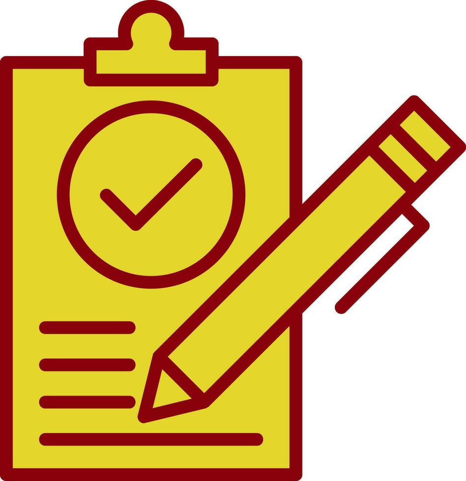 Contract Vector Icon Design