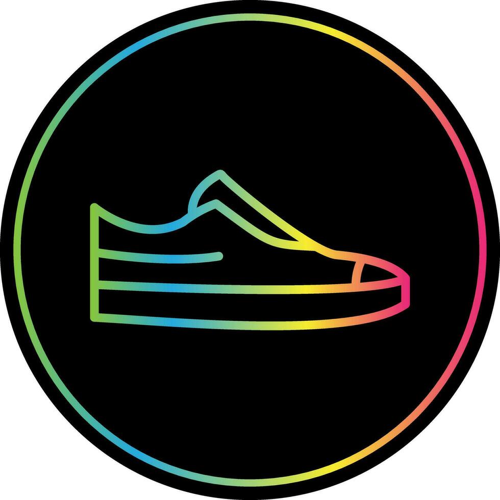 diseño de icono de vector de zapatillas