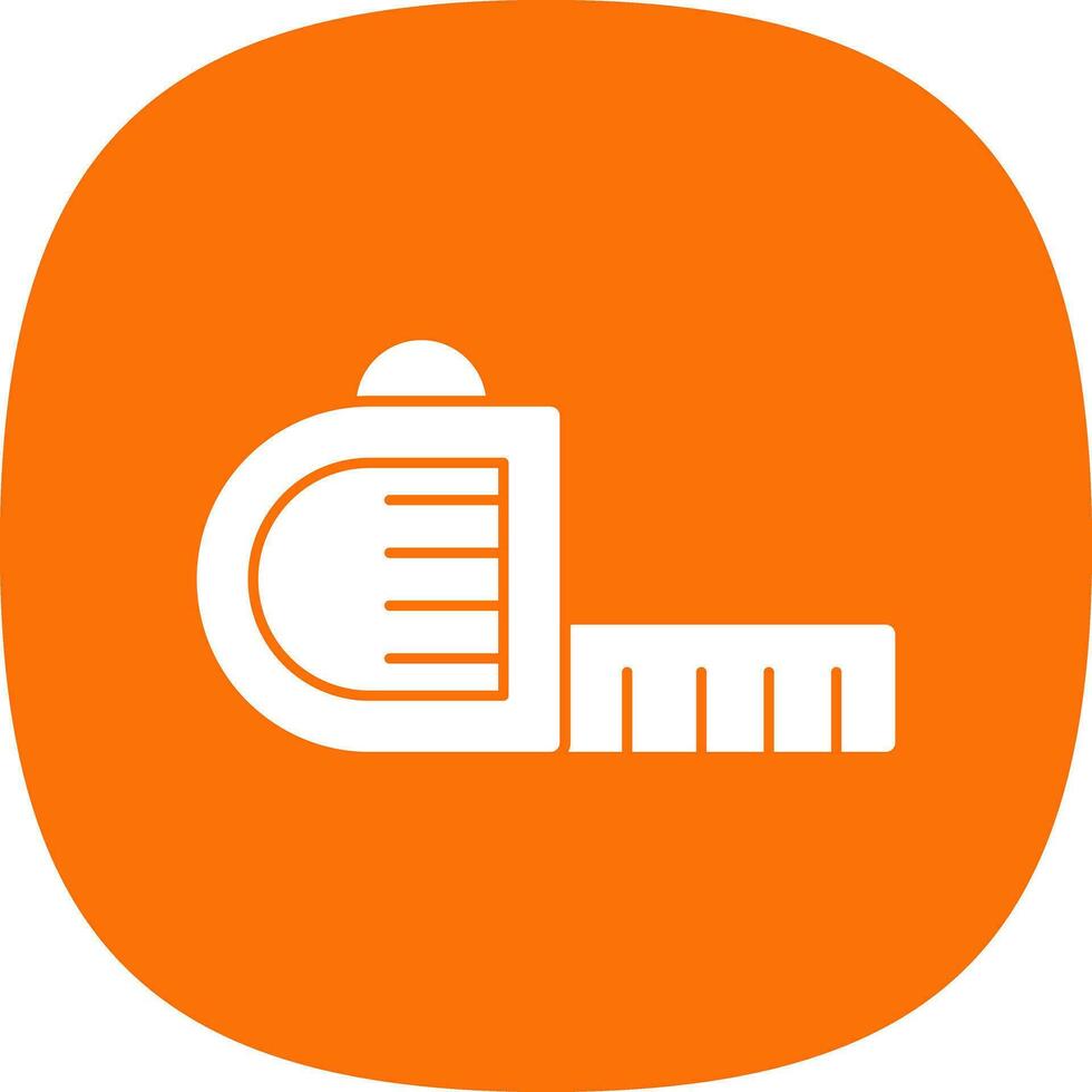 Measuring tape Vector Icon Design