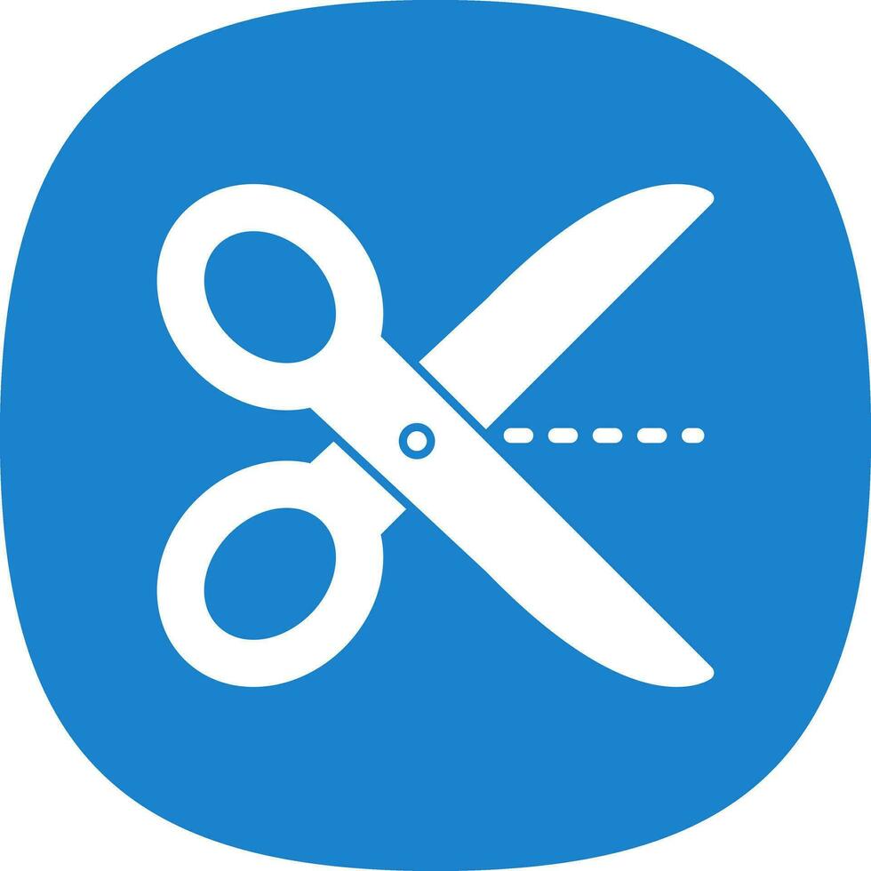 Cutting Vector Icon Design