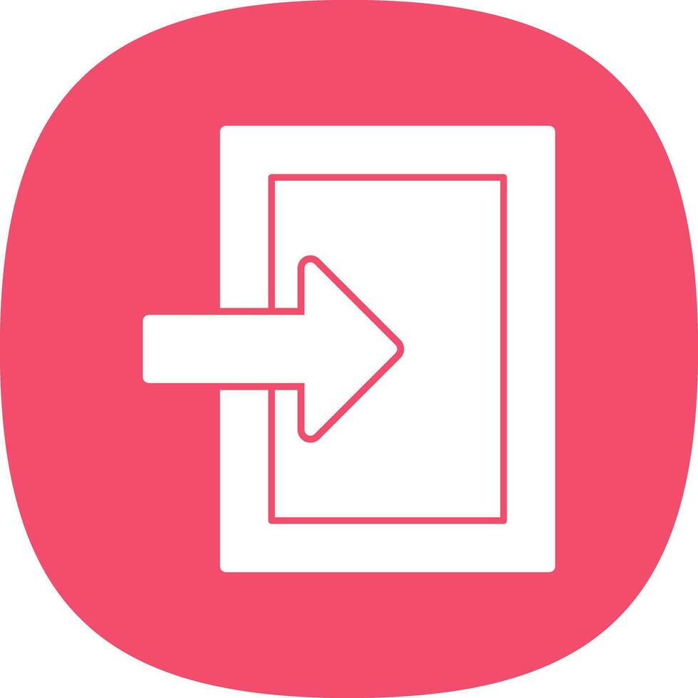 Sign in Vector Icon Design