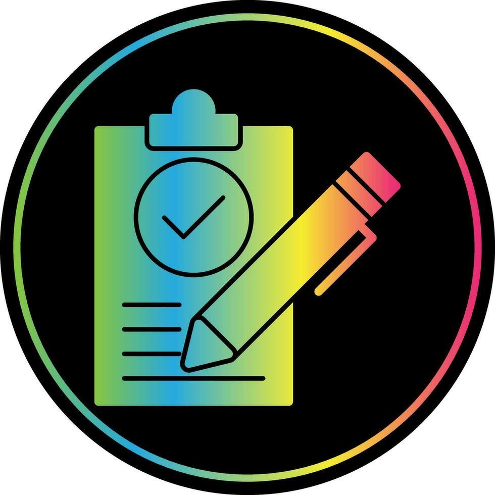 Contract Vector Icon Design