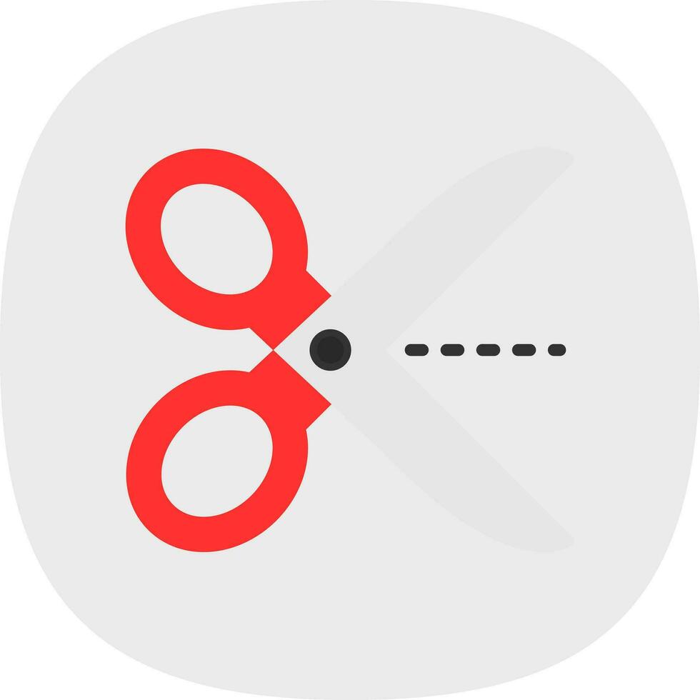 Cutting Vector Icon Design