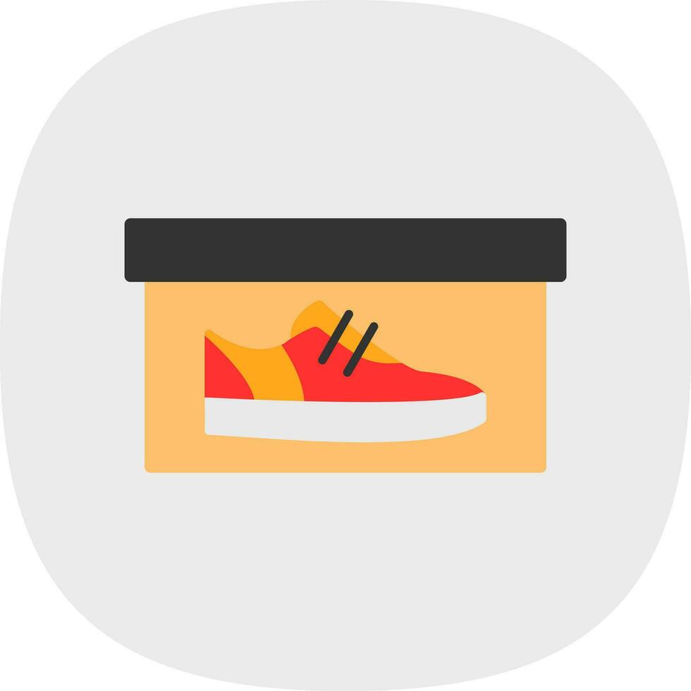 Shoe box Vector Icon Design