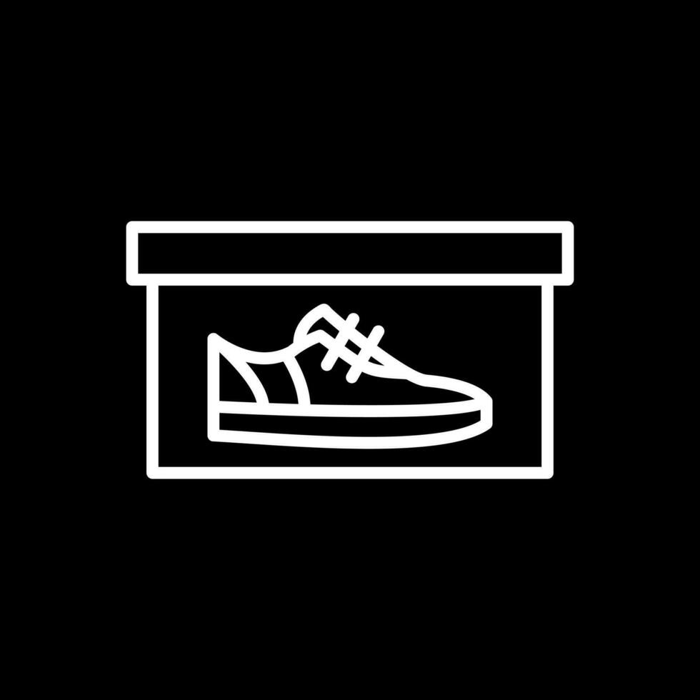 Shoe box Vector Icon Design