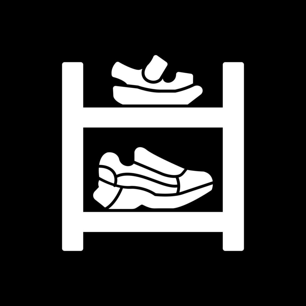 Shoe rack Vector Icon Design