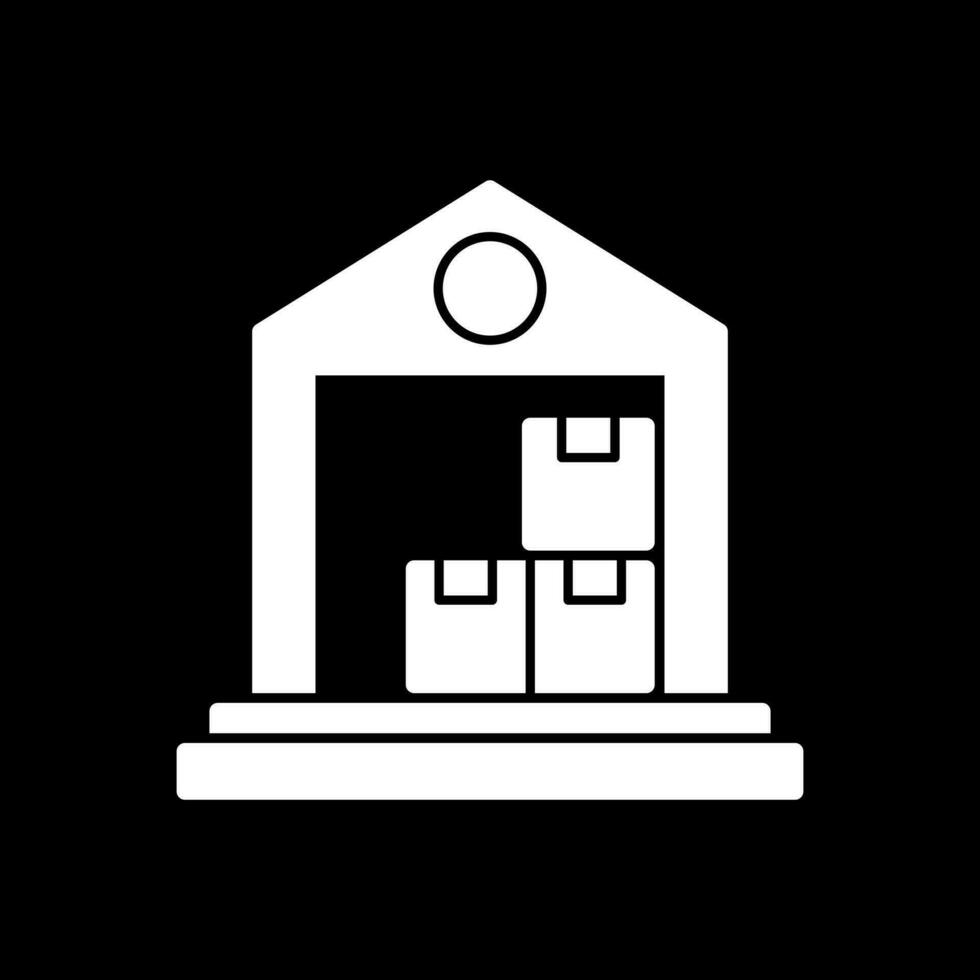 Warehouse Vector Icon Design