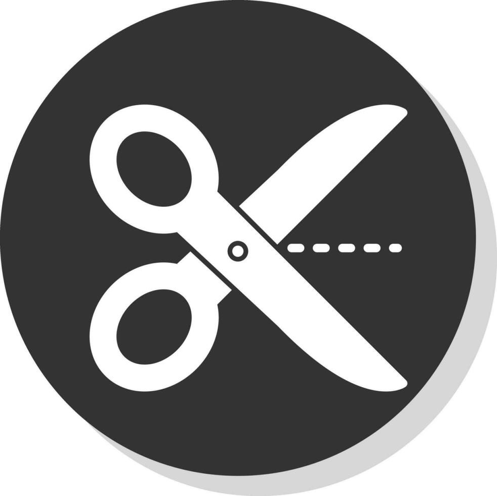 Cutting Vector Icon Design