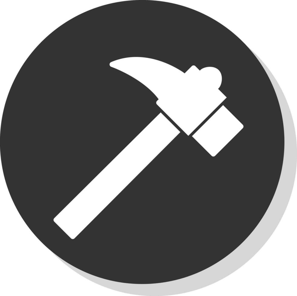 diseño de icono de vector de martillo