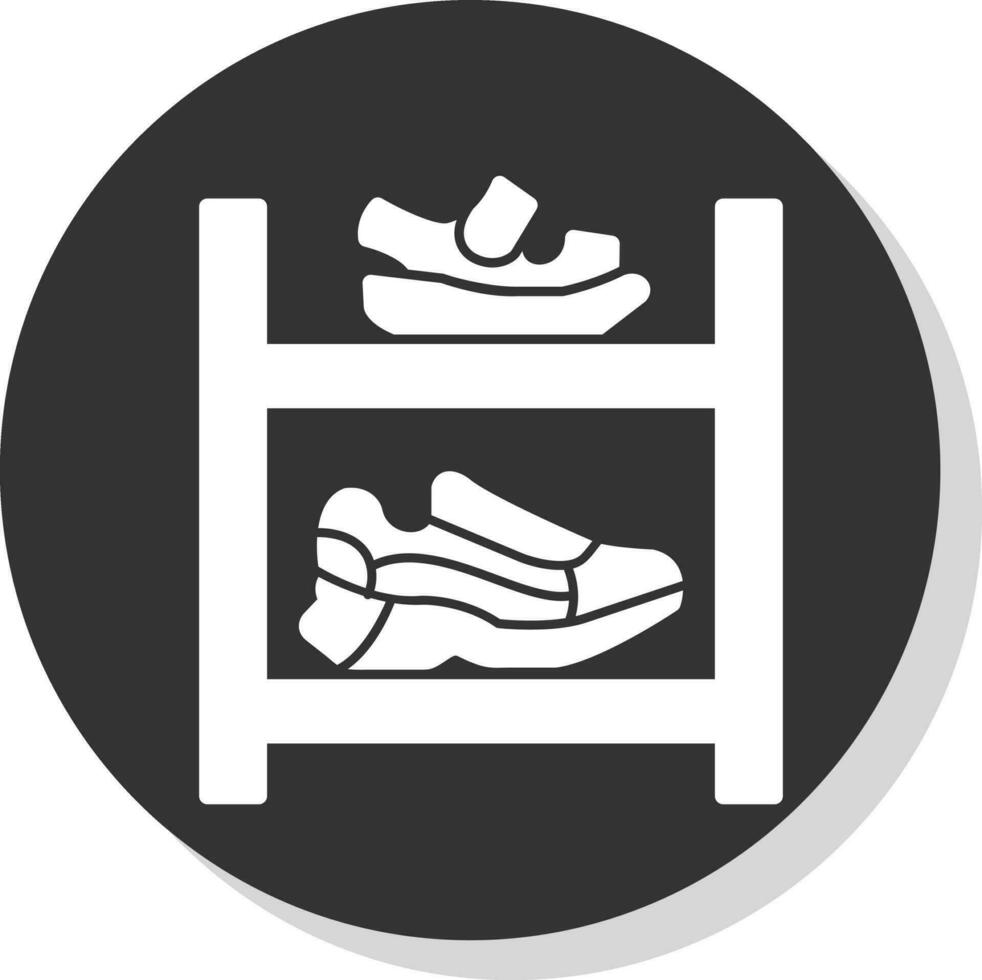 Shoe rack Vector Icon Design