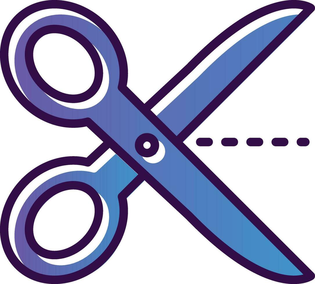 Cutting Vector Icon Design