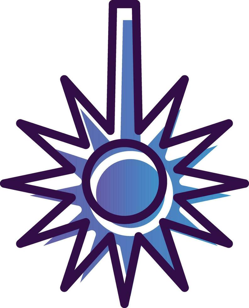 Overstitch Vector Icon Design