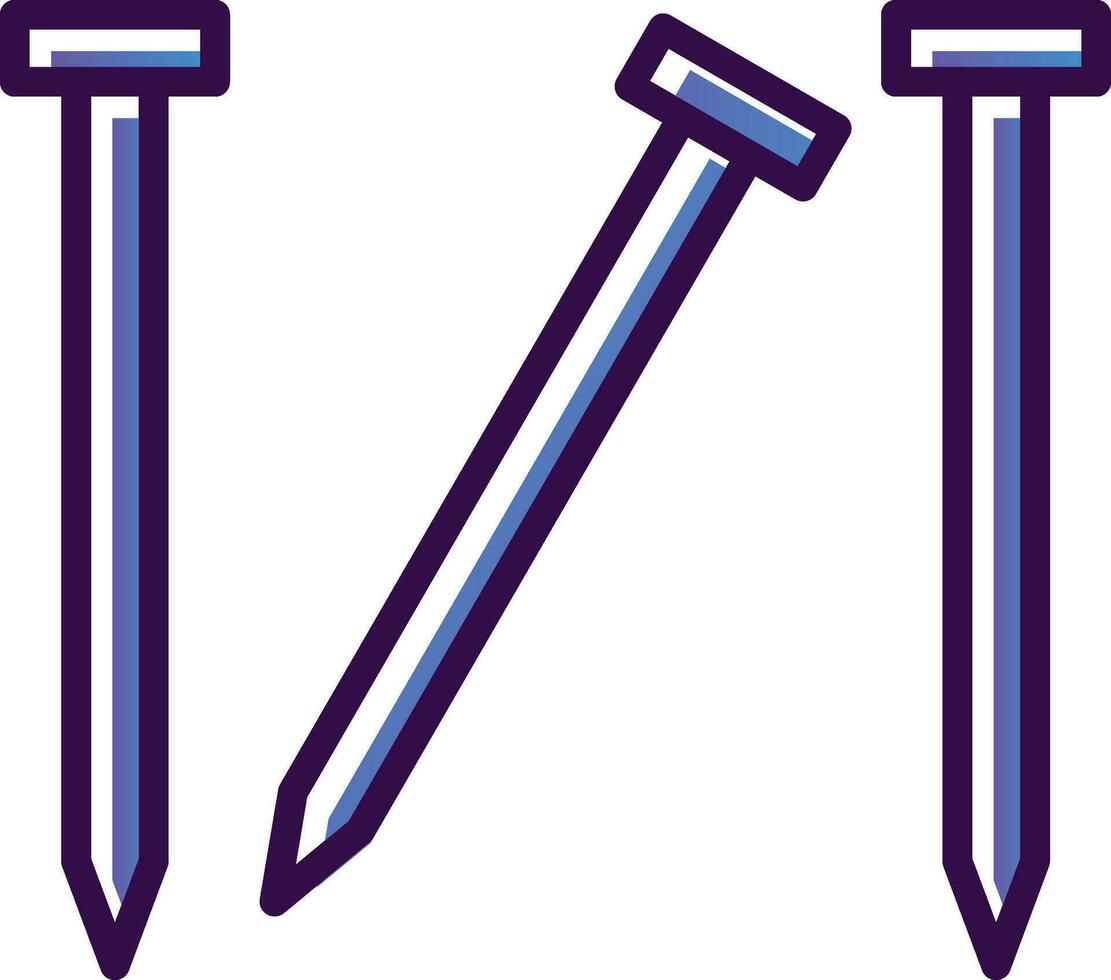 Nails Vector Icon Design