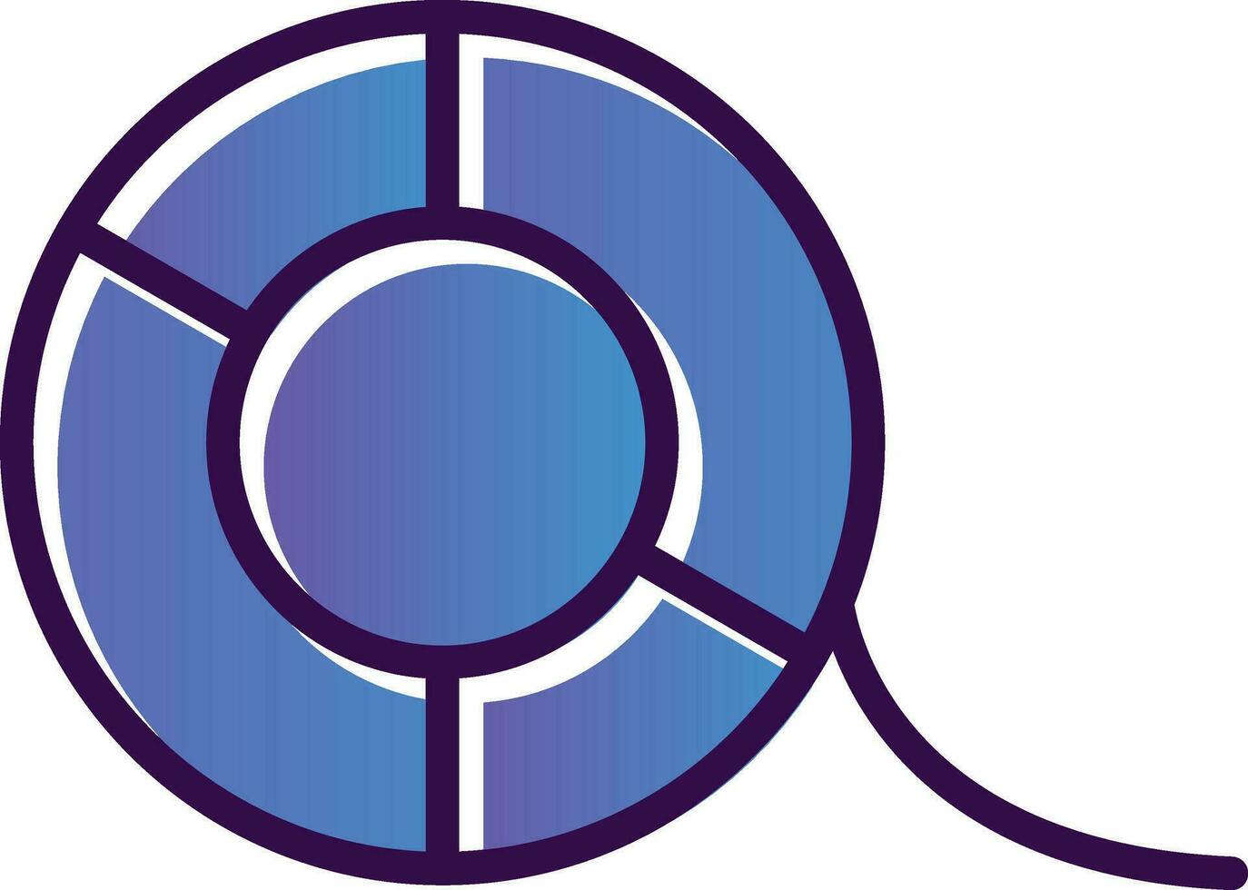 Masking tape Vector Icon Design