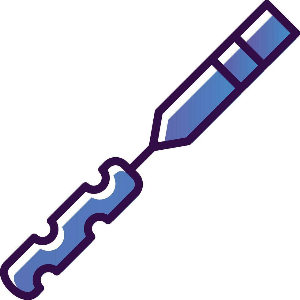 Chisel Vector Icon Design