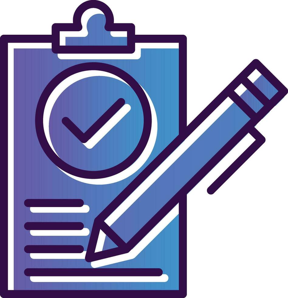 Contract Vector Icon Design