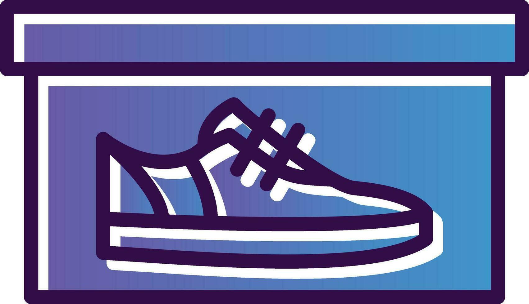 Shoe box Vector Icon Design