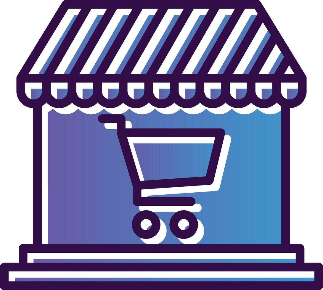 Online store Vector Icon Design