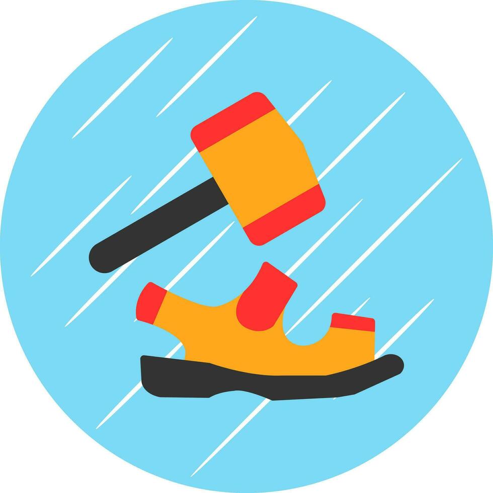 Shoemaker Vector Icon Design