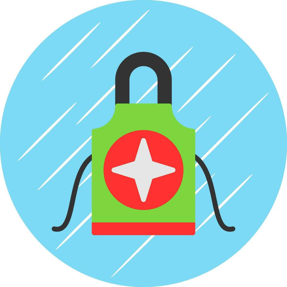 Apron Vector Icon Design