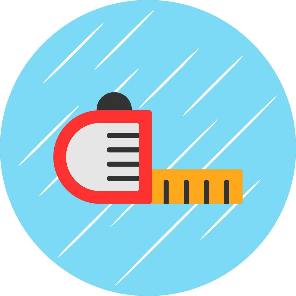 Measuring tape Vector Icon Design
