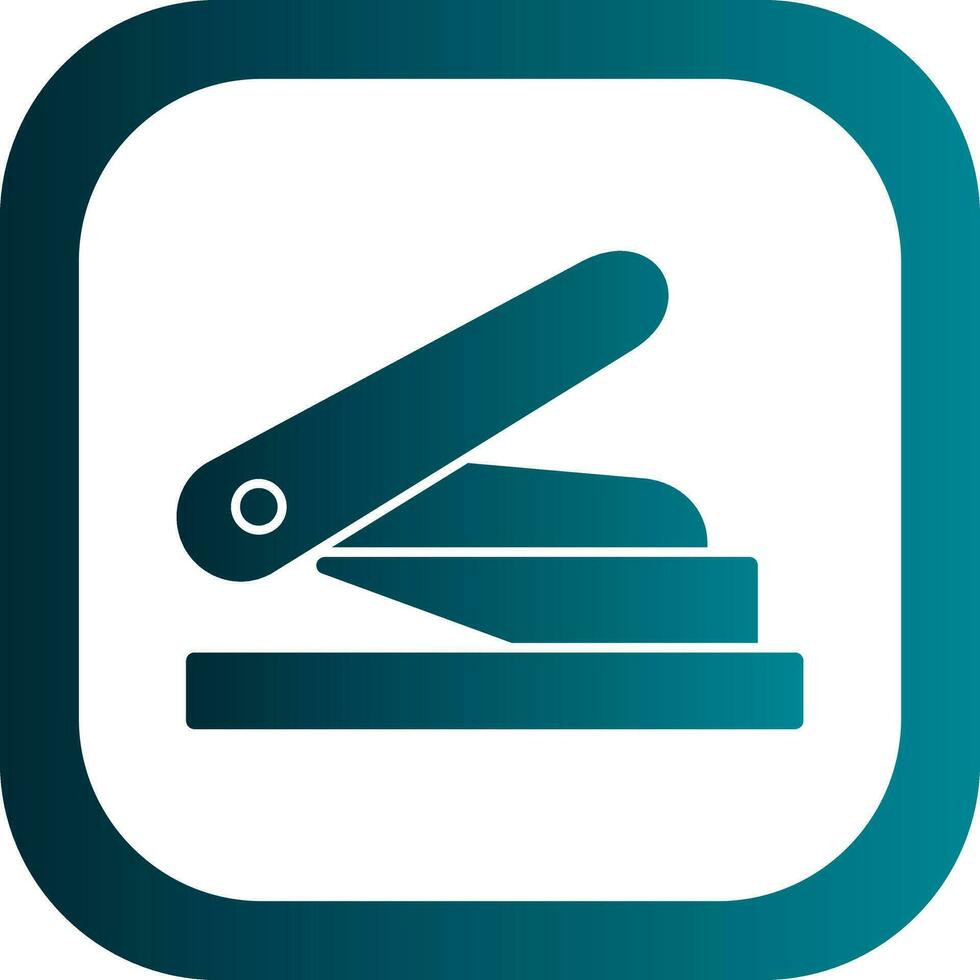Hole punch Vector Icon Design